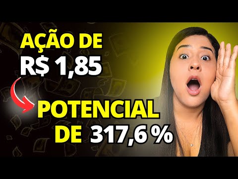 Quais são as ações abaixo de 1 real em 2025?