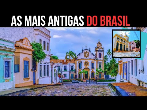 Quais são as cidades mais antigas do Brasil?