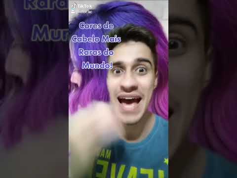 Quais são as cores de cabelo mais raras do mundo?