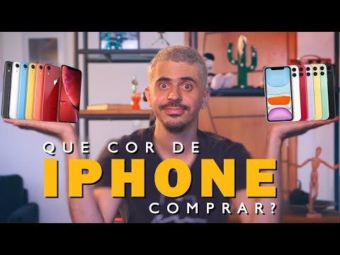 Quais são as cores disponíveis do iPhone 11?