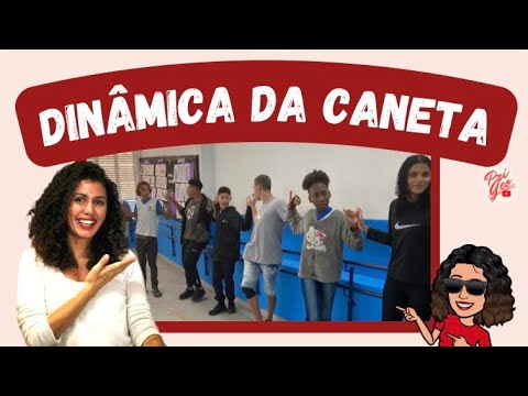 Quais são as dinâmicas para trabalho em equipe no desafio da caneta?