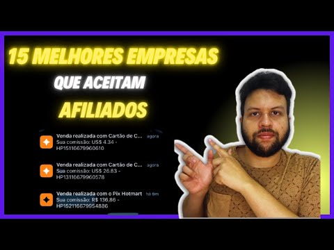 Quais são as empresas que aceitam afiliados?