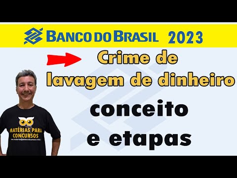 Quais são as fases da lavagem de dinheiro?