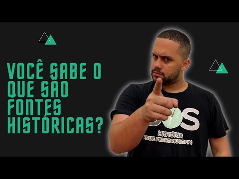 Quais são as fontes escritas e como elas influenciam a história?