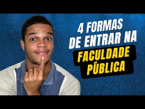 Quais são as formas de entrar na faculdade de graça?