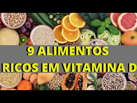 Quais são as frutas ricas em vitamina D?