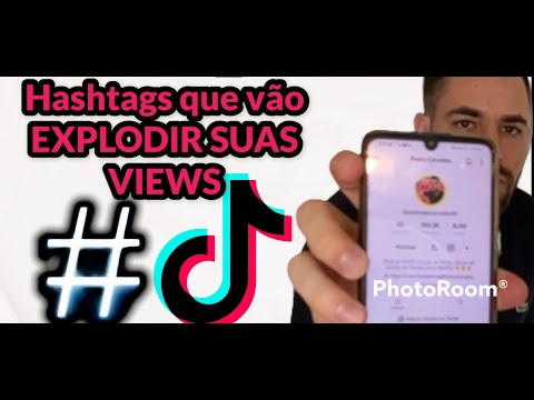 Quais são as hashtags mais usadas no TikTok?