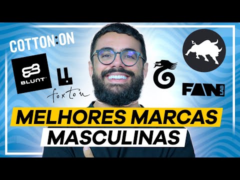 Quais são as marcas de roupas masculinas mais famosas?