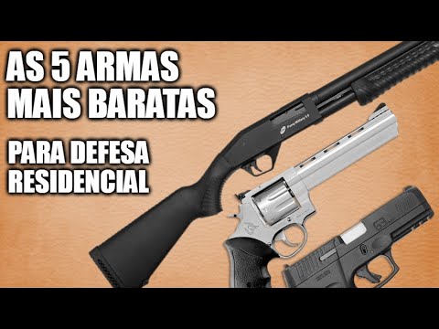 Quais são as melhores armas para defesa pessoal?