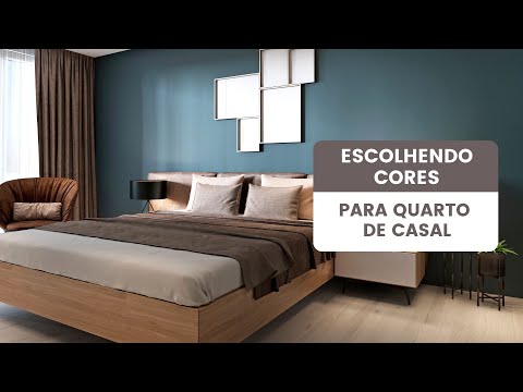 Quais são as melhores cores para quarto de casal?