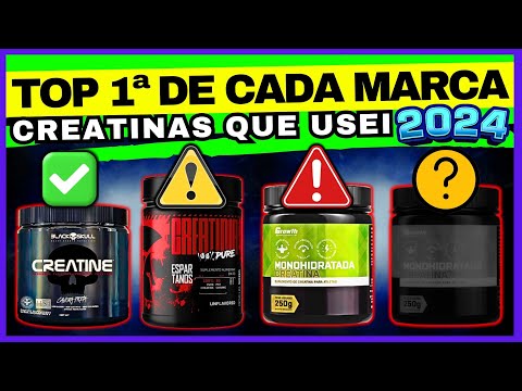 Quais são as melhores creatinas disponíveis no mercado?