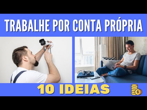 Quais são as melhores ideias para trabalhar por conta própria?