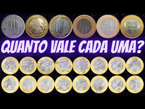 Quais são as moedas raras no Brasil?