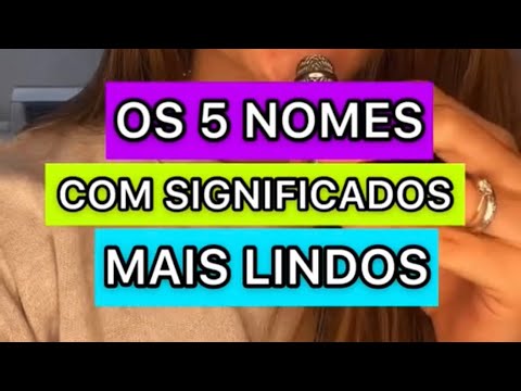 Quais são as palavras com significados bonitos?