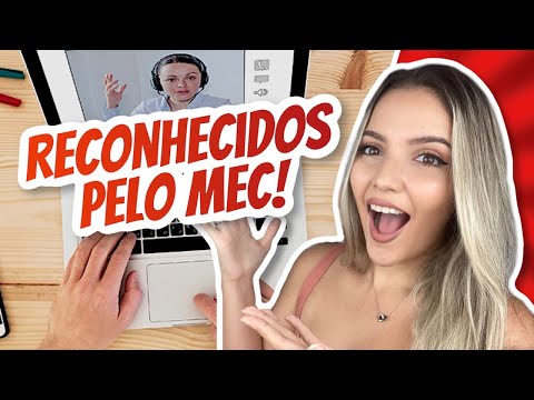 Quais são as plataformas de cursos online reconhecidos pelo MEC?