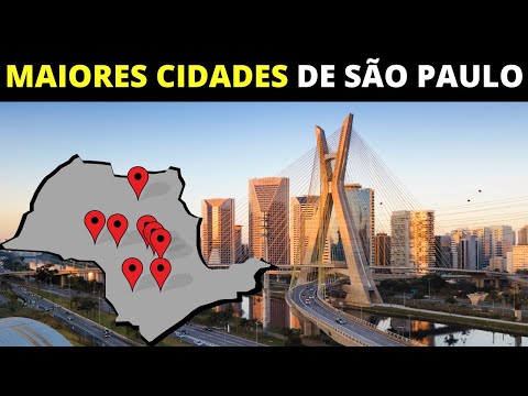 Quais são as principais cidades do estado de São Paulo?