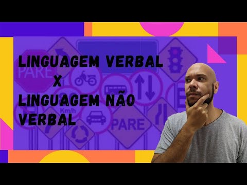 Quais são as principais diferenças entre linguagem verbal e não verbal?