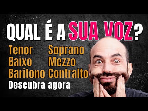 Quais são as principais divisões de vozes masculinas?