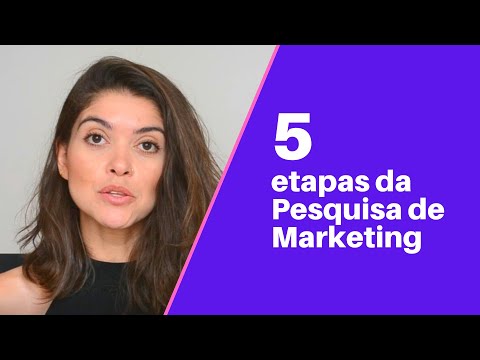 Quais são as principais etapas da pesquisa de marketing?