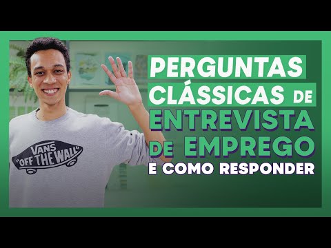 Quais são as principais perguntas de entrevista de emprego?