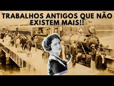 Quais são as profissões antigas que não existem mais?