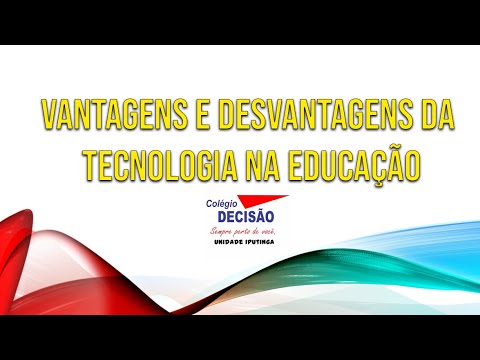 Quais são as vantagens e desvantagens do uso da tecnologia?