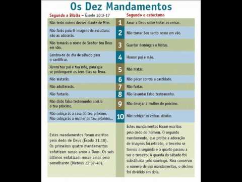 Quais são os 10 mandamentos do Novo Testamento?