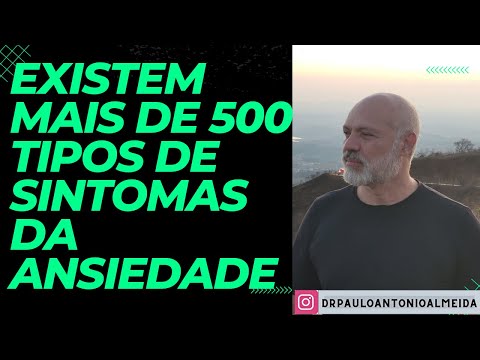 Quais são os 100 sintomas de ansiedade?