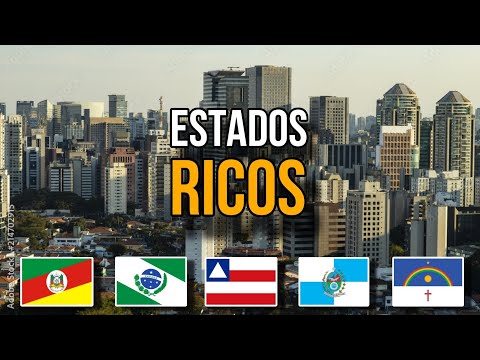 Quais são os 20 estados mais ricos do Brasil?