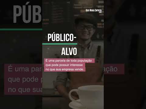 Quais são os 3 tipos de público-alvo?