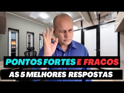 Quais são os 5 defeitos que podem ser mencionados em uma entrevista?