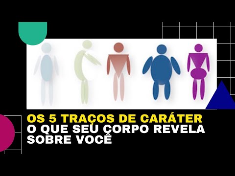 Quais são os 5 traços de caráter?