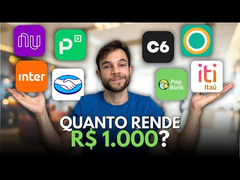 Quais são os bancos que rendem CDI diariamente?