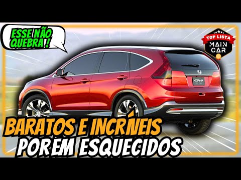 Quais são os carros bonitos e baratos disponíveis no mercado?