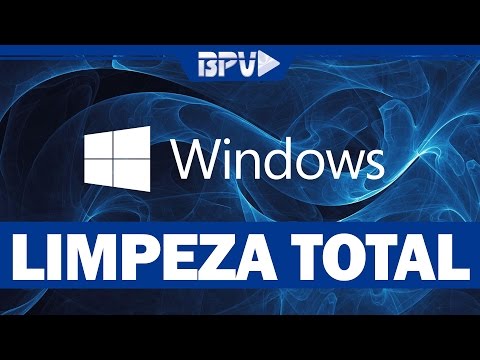 Quais são os comandos do Windows R para limpar o sistema?