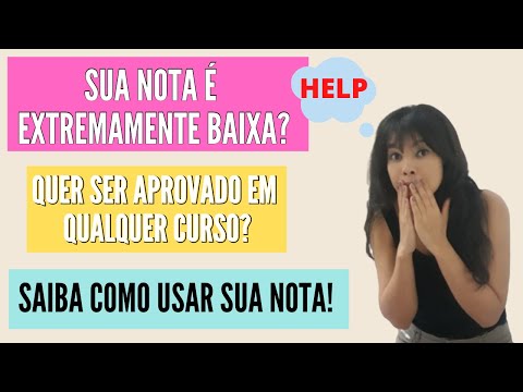 Quais são os cursos disponíveis para quem tirou 400 pontos no Enem?