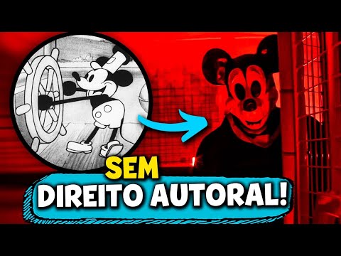 Quais são os desenhos animados que não têm direitos autorais?