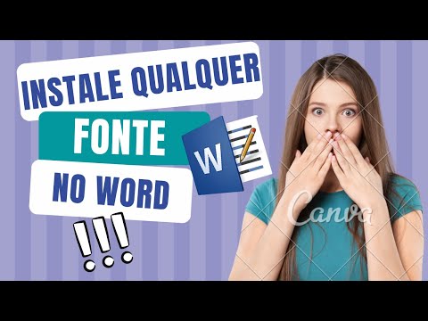 Quais são os diferentes tipos de fontes disponíveis no Word?