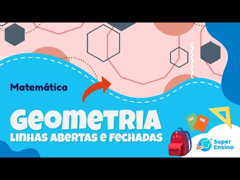 Quais são os diferentes tipos de linhas geométricas?