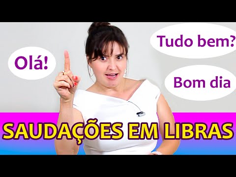 Quais são os diferentes tipos de saudações faladas?