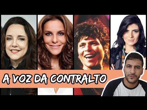 Quais são os diferentes tons de voz feminina?