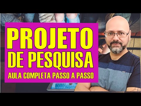 Quais são os elementos de um projeto de pesquisa?