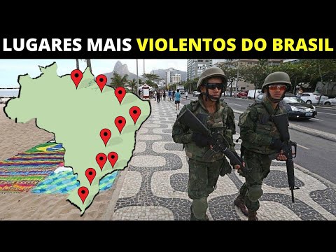 Quais são os estados mais perigosos do Brasil?