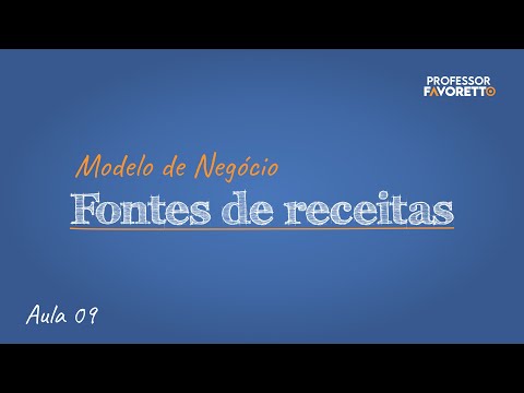 Quais são os exemplos de fontes de receita?