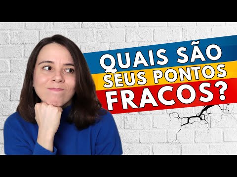 Quais são os exemplos de pontos fracos?