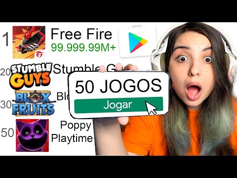 Quais são os jogos mais baixados da Play Store?