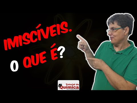 Quais são os líquidos que não se misturam?