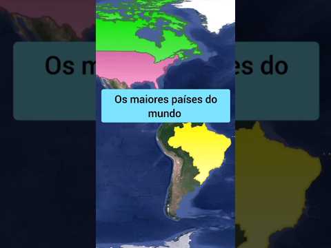 Quais são os maiores países do mundo?