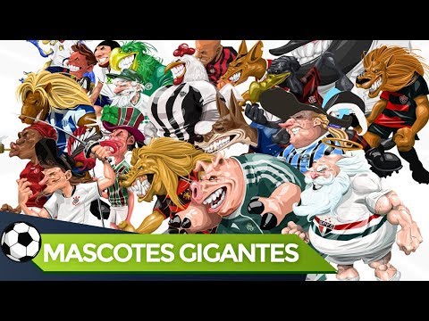 Quais são os mascotes dos times de futebol brasileiro?