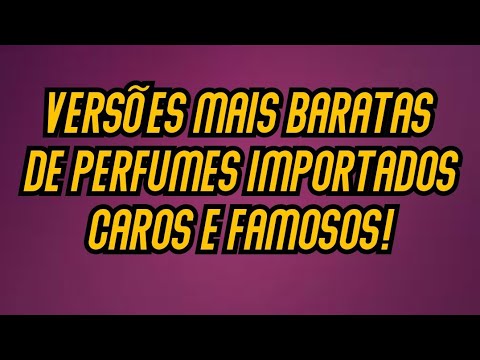 Quais são os melhores perfumes importados femininos?